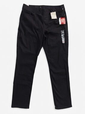 Levi's Tummy Slimming Black Pull-On Legging Jeans Size 16 / 33 NWT